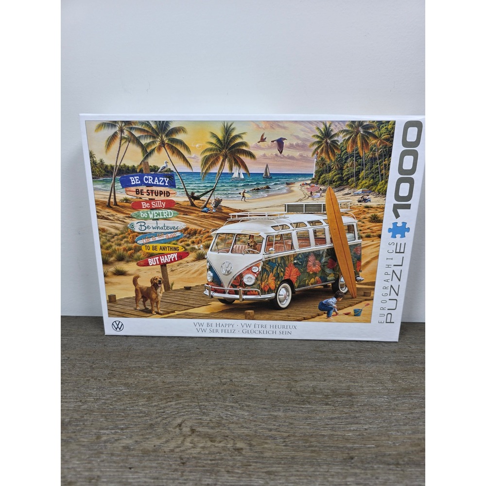 VW Be Happy - 1000 Piece Jigsaw Puzzle by Eurographics